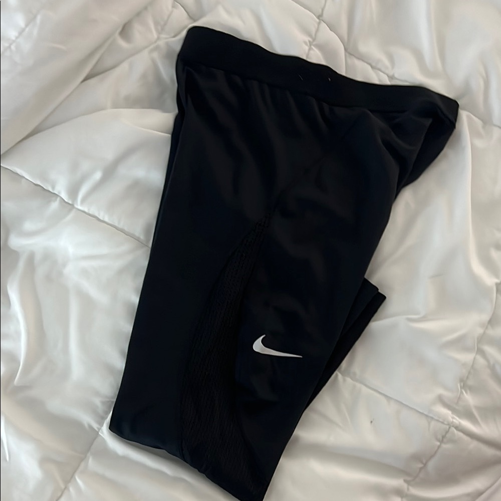 Nike Black Leggings Athletic Bottoms